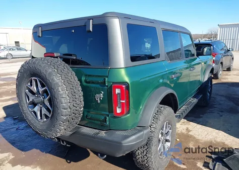 2024 Ford Bronco Badlands из США, поврежденный, VIN 1FMEE9BPXRLA96118